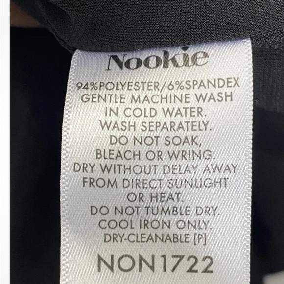 Nookie Womens Athena Off Shoulder Midi Black - Picture 4 of 15